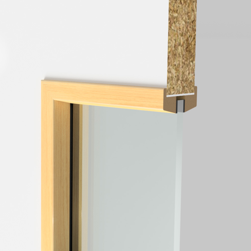 FD60 Glazing Bead Ash